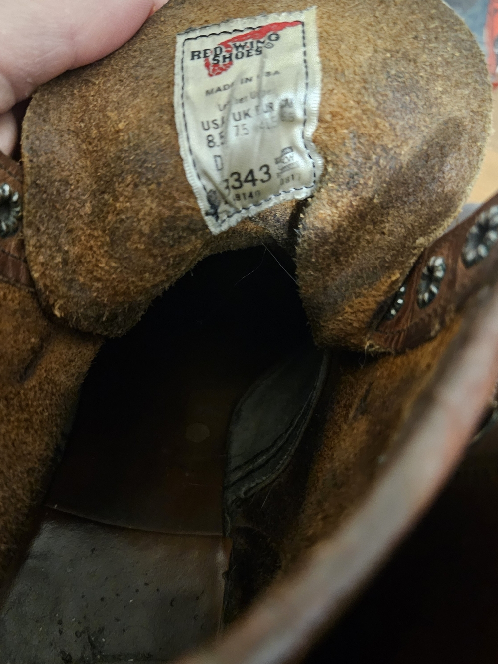 Red Wing Blacksmith 3343 Copper Rough & Tough Size 8.5 - Picture 2 of 5